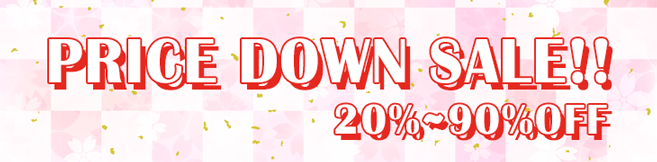 20%~90% PRICE DOWN