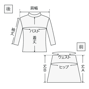 採寸方法